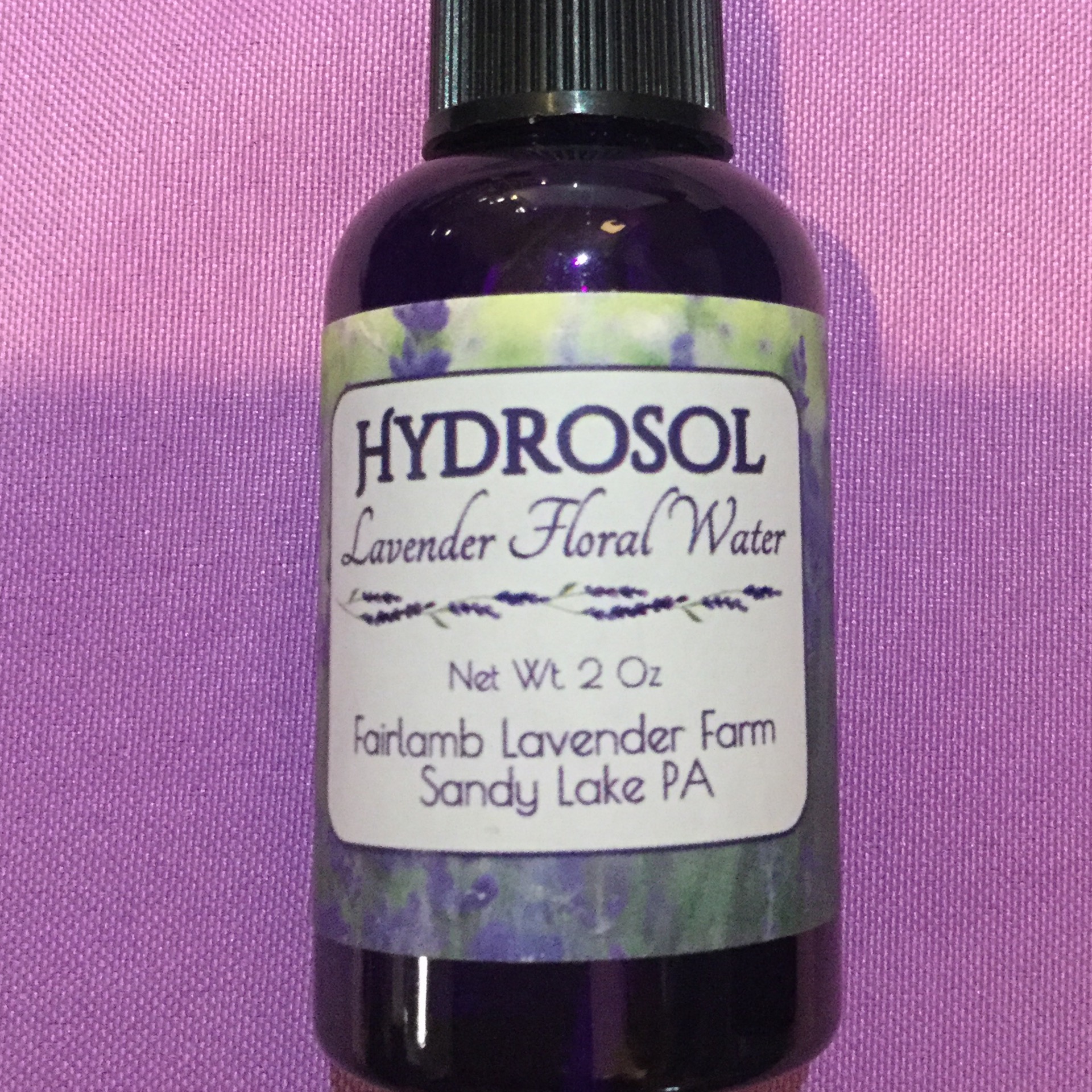 Hydrosol 2 Oz - Fairlamb Lavender Farm