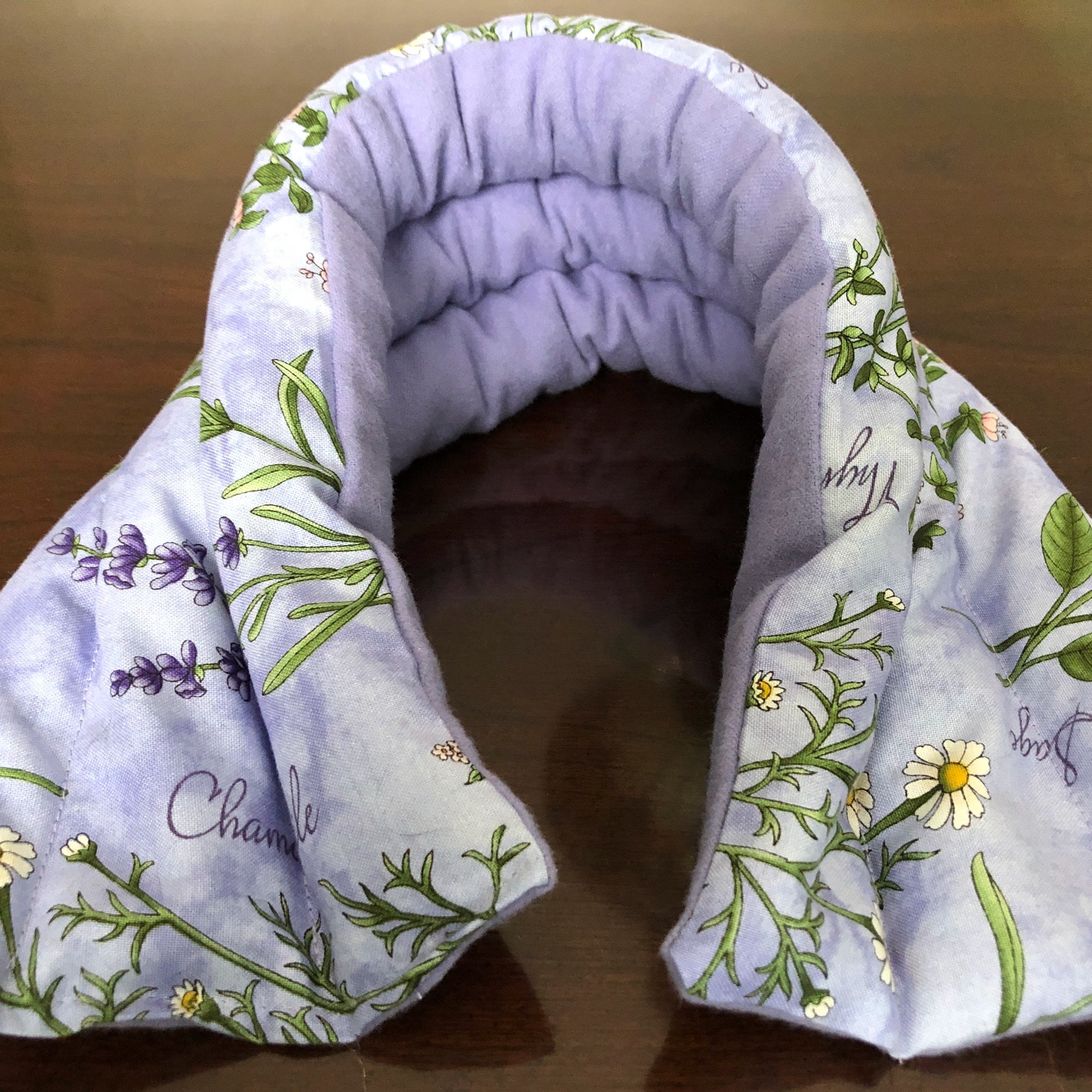 Heating Pad Lavender & Flaxseed Neckwrap - Fairlamb Lavender Farm